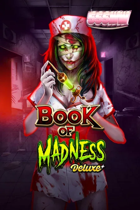 Book of Madness Deluxe স্লট গেমের হরর থিমযুক্ত ইন্টারফেস